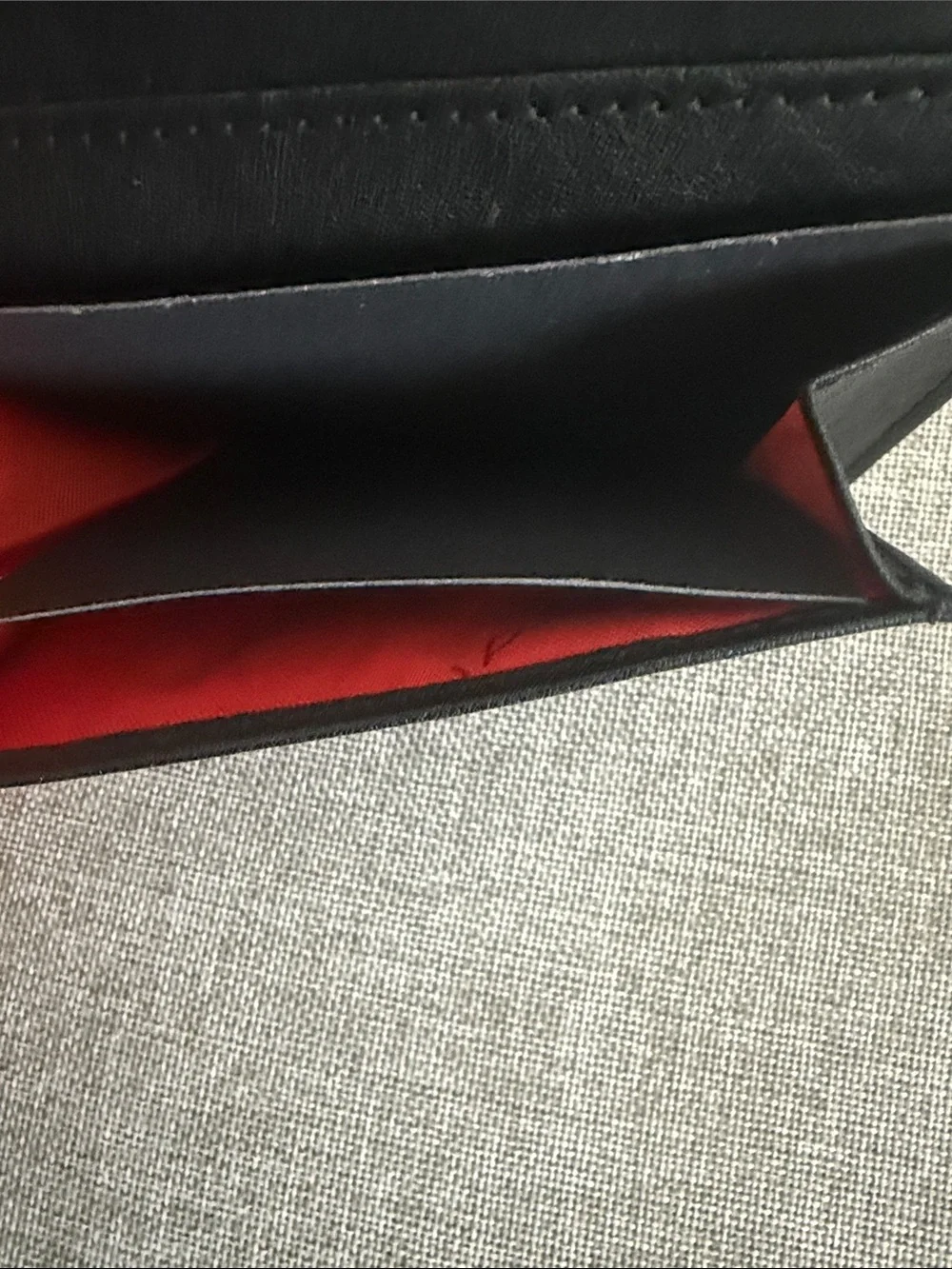 Piquadro blade collection Two-Tone Leather Bifold Wallet
